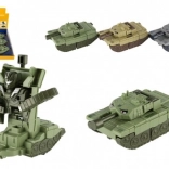 Transformierender Panzer/Roboter aus Plastik 14 cm mit Schwungmotor