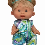 Puppe Pepotes Party im Strampler 26 cm