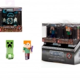 Minecraft Sammelfigur aus Metall 6,5 cm – Steve, Alex, Creeper oder Warden