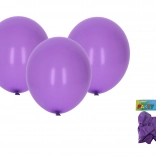 Aufblasbare lila Ballons 30 cm - Satz von 10 Stück