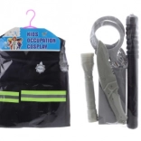 Polizeikostüm mit Weste