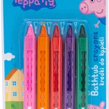 Bade-Wachsmalstifte ASTRA PEPPA WUTZ, 5 Stk.