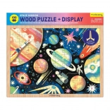 Holzpuzzle Weltraummission 100 Teile MUDPUPPY