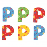 Sternförmiger Buchstabe aus Holz