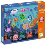 Djeco Puzzle Tactilo Meer 24 + 8 Teile