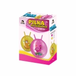 Springball mit Hörnern Flaming 45 cm