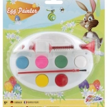 Palette zum Bemalen von Ostereiern mit Halter