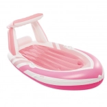 Aufblasbare Liege mit Sonnendach 257 × 135 cm