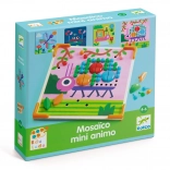 Eduludo Mosaico Mini Animo – Mosaikspiel für Kinder von DJECO