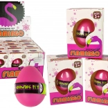 Wachsendes Ei Flamingo 6cm rosa