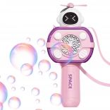 Woopie Weltraum-Blasenmaschine rosa