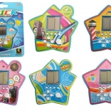 Taschenspiel Tetris in Sternform – blau