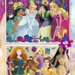 Puzzle Disney Prinzessinnen 2x48 Teile