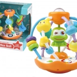 Interaktive Kugel Frosch mit Licht und Musik