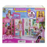 Barbie gemütliches faltbares Haus mit Puppe