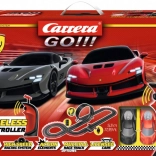 Carrera GO Autorennbahn Ferrari Supercar Power 5,3 m mit kabellosen Controllern