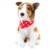 Plüschspielzeug Langhaar Collie mit Schal