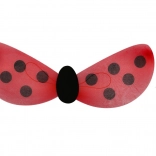 Marienkäfer-Flügel mit Zauberstab für Kinder