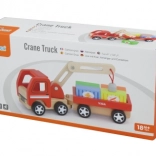 Holzkran VIGA mit Containern