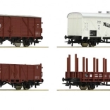 Roco achtteiliger Güterwagenset DRG H0