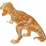 HCM KINZEL 3D Kristallpuzzle Tyrannosaurus, gelb, 49 Teile