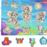 Trefl Holz-Puzzle Paw Patrol unter Wasser