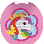 Laterne mit Einhorn-Motiv
