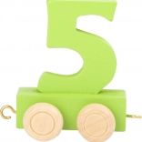 Waggon für Holzeisenbahn - Zahl 5