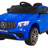 Elektrisches Kinderauto MERCEDES-AMG GLC 63 S 4x4 mit Fernsteuerung – blau