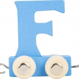 Holz-Zug Alphabet – Buchstabe F