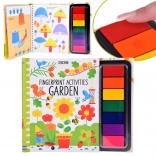 Kreatives Finger-Malbuch Garten, 64 Seiten, 7 Farben