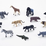 Mini-Welt MOJO – afrikanische Tiere, Set mit 12 Figuren