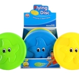 Fliegende Scheibe mit lächelndem Stern 23 cm – Packung 24 Stk.