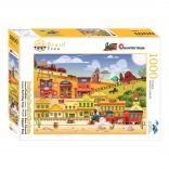 Puzzle BRAIN TREE Westernzug 1000 Teile