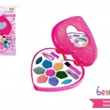 Kinder-Make-up-Set Beauted Herz-Palette mit Spiegel