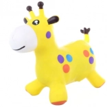 Hüpfspielzeug Giraffe für Kinder mit Pumpe
