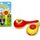 Maulwurf Rumba Kugeln für Kinder 2 Stk Plastik