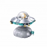 Sluban Baustein Garfield auf dem Weg ins Weltall