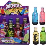 Eidechse im flüssigen Schleim