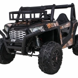 Elektrisches Kinderauto Buggy UTV mit Fernbedienung, EVA-Rädern und MP3, schwarz