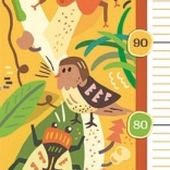 Clementoni Kinderpuzzle Messlatte Käfermotive 30 Teile