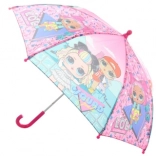 Automatischer Regenschirm mit L.O.L. Puppenmotiv