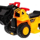 Kinder-Akku-Radlader mit Helm und Sounds