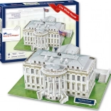 Clever&Happy 3D-Puzzle Weißes Haus Washington 64 Teile