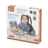 Magnetisches Anziehspiel aus Holz Viga – Bärenfamilie