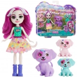 Enchantimals Puppe Dessa Dalmatian mit süßer Dalmatiner-Familie