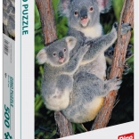 Koalas in der Natur Puzzle 500 Teile