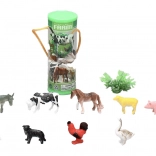 Bauernhoftiere Set 3,5–6 cm, 12 Stk.