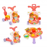 Multifunktionales 4-in-1-Kinderspielzeug in Rot