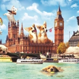Puzzle 1000 Teile Hunde in London